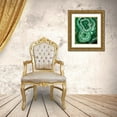 thumbnail image 3 of McCavitt, Naomi 20x23 Gold Ornate Wood Framed with Double Matting Museum Art Print Titled - Malachite II, 3 of 4