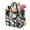 Pioneer Flower Floral-2, variant on Garden Tool Bag,Pioneer Flower Floral Print Pattern Garden Tool Organizer,Garden Gifts,Waterproof Multi-Pocket Garden Tool Storage 11.8x5.5x11.4 Inch(Tools NOT Included)
