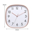 thumbnail image 4 of Reloj con giro automático,Reloj giratorio automático con pantalla grande para hotel,casa y oficina,Reloj de escritorio plegable para dormitorio,sala de estar,reloj silencioso,Reloj de, 4 of 8