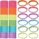 thumbnail image 1 of Pulseras Friendship Janinka 432 unidades de neón para niños y adultos, 1 of 4