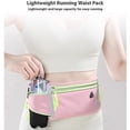 thumbnail image 3 of Ceinture de Course Rose, Solution de Rangement Flexible et Extensible pour Femmes Actives, Rose, Tient une Cellule de 7,2 Pouces, 3 of 6