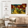 thumbnail image 4 of Elephant Stock The Night Cafe Wall Art - Horizontal Canvas Wall Art - Living Room Wall Decor - Hobbies And Lifestyle Canvas - Yellow And Red Decor By Vincent Van Gogh - 30" x 20", 4 of 4