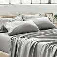 thumbnail image 2 of Bare Home Premium 1800 Ultra-Soft Double Brushed Microfiber Pillowcase Bulk Pack, Standard, 4 Pack, Light Gray, 2 of 5