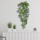 thumbnail image 4 of Adorno de pared verde artificial, adorno de pared con flores de plástico, decoración de pared verde artificial, arte de pared con plantas de hojas grandes, decoración fácil para el hogar,, 4 of 9