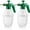 Green, variant on 2 Pcs Handheld Garden Pump Sprayer Bottle Hand Held Lawn Pressure Pump Sprayer with Adjustable Nozzle for Chemicals Watering Weeds (27 oz,Green)