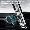thumbnail image 4 of Estuche GANGXUN para iPhone 12, soporte giratorio 360°, estilo mecánico y magnético, 4 of 5