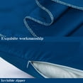 thumbnail image 4 of Silky Satin Pillowcase For Skin and Hair Zipper Pillow Case 2 Pack NTBAY Bedding, 4 of 11