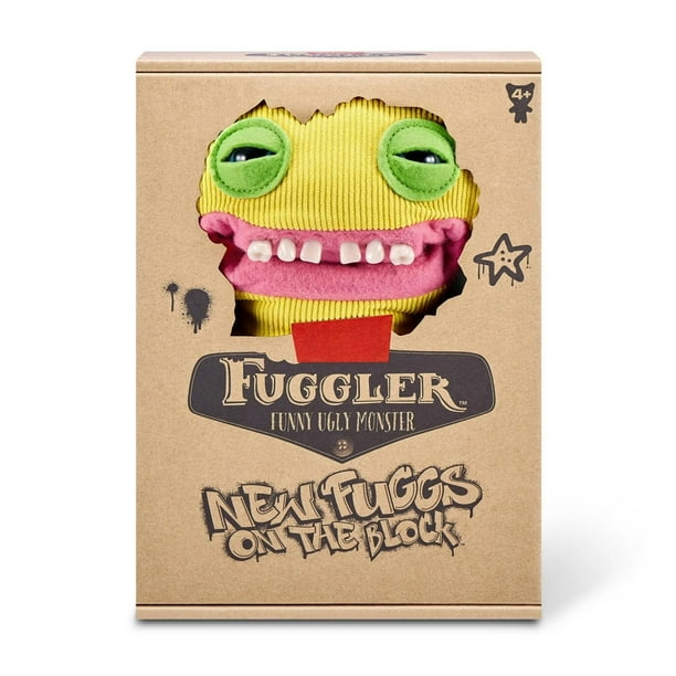Fuggler Funny Ugly Monster, Fuggler Fuggs On The Block Plush Toys Soft Fuggler Stuffed Animals Toys for Collectible, Birthday Gifts for Kids Teens Women Men, Smiley O'Riley