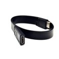 thumbnail image 2 of USB-C 3.1 Male to Female Extension Cable Gen 2 (10Gbps) Devices;Pass Video  Data  Audio Through Male to Female USB C Wire Dock Connector Extension Cord for USB Type-C Data Sync Cable, 2 of 5
