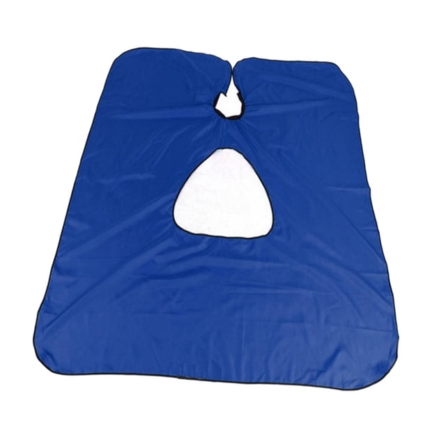 Capa de peluquero Yuyangstore Impermeable Ajustable de barbero azul