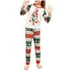 Lolmot Boys Girls Christmas Fashion Cute Fawn Snow Print Top Pants Suit Family Parent-child Wear Kid – image 1 sur 1