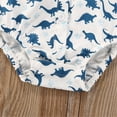 thumbnail image 6 of Aunavey Newborn Boy Clothes Gentleman Outfits One Piece Infant Baby Flamingo Romper Bowtie, 6 of 6