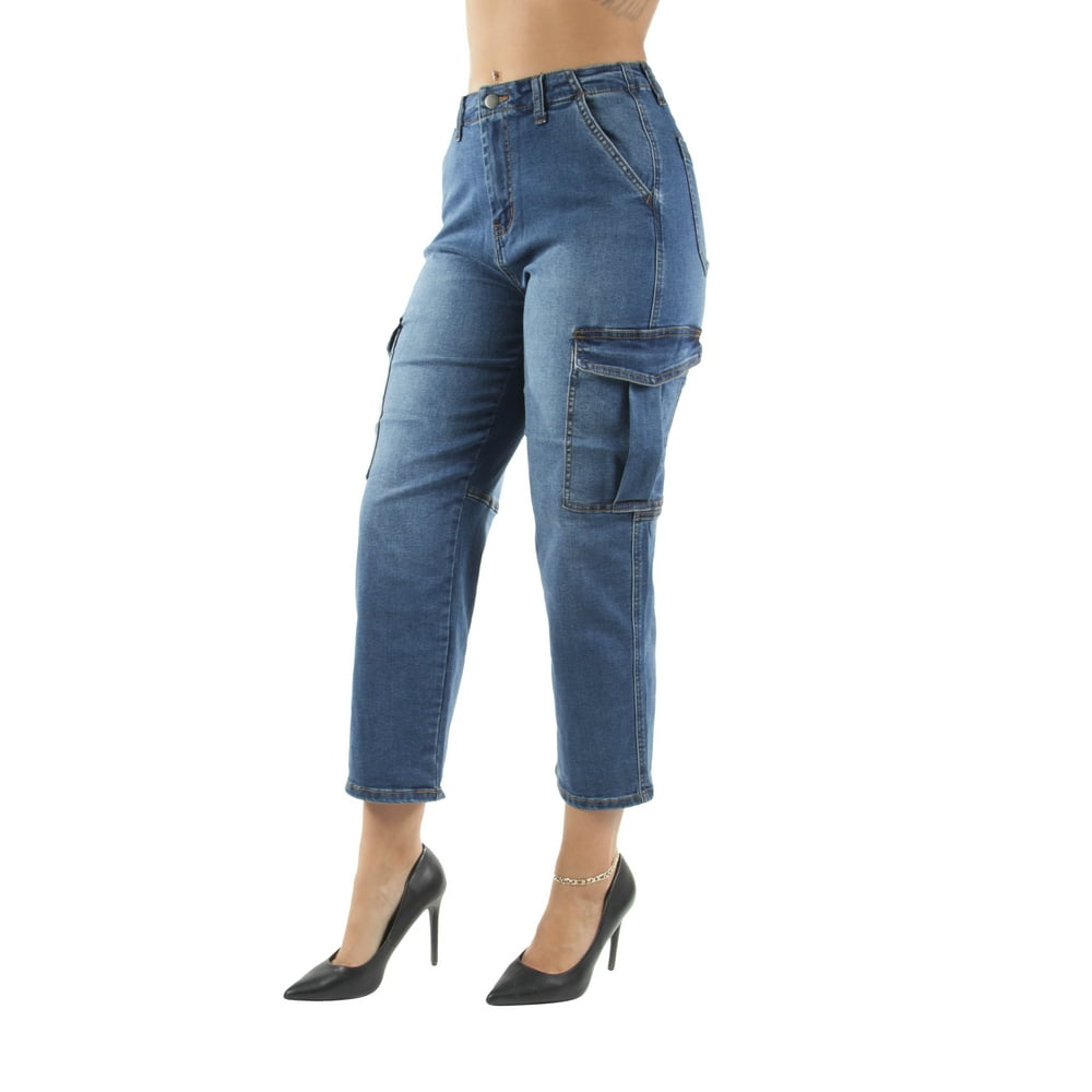 high waist cargo jogger
