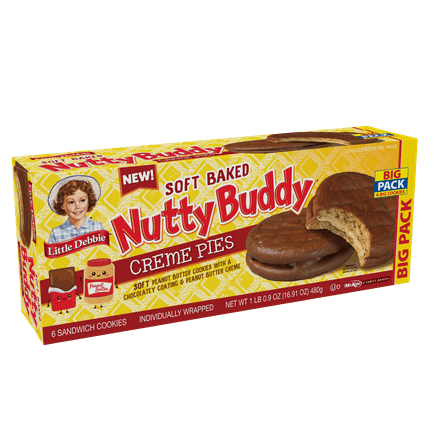 Little Debbie Big Pack Nutty Buddy Creme Pies