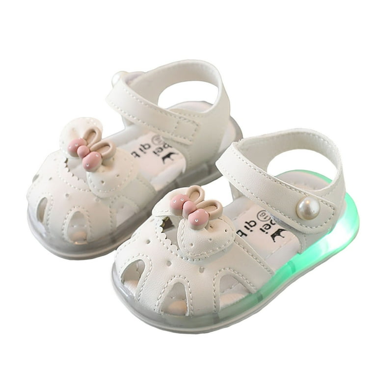 LUOGENLI Slippers Girls Slippers Size 4-5 Big Kids Girls Sandals
