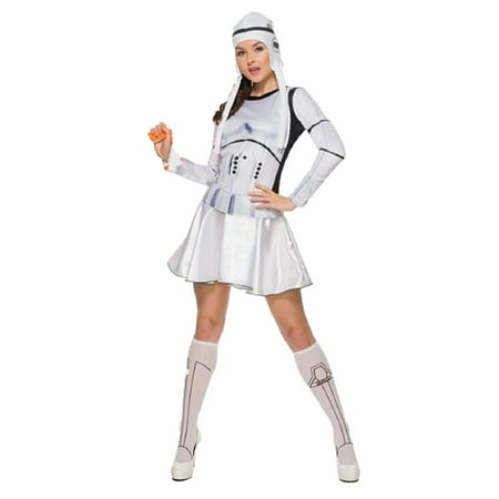 Star Wars The Force Awakens Womens Sexy Stormtrooper Halloween Costume
