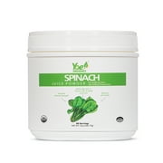 Yae Organics Organic Keto Baby Spinach Juice Powder (1 Serving=3 Cups Fresh), Non-GMO, Vitamins-Rich Vegan Gluten-Free Powder, Raw Spinach Juice Powder With Iron, Amino Acids, and Minerals