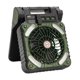 thumbnail image 5 of Ventilador de Camping con linterna LED, ventilador para tienda, ventilador con iluminación LED con energía Solar, ventilador de escritorio para acampa Verde, 5 of 7