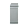 thumbnail image 3 of ACME Louis Philippe III Dresser, Platinum, 3 of 6