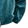 thumbnail image 4 of gbyLJF Mens Thin Hiking Jackets Spring Long Sleeve Quick-drying Sun Protective Jacket Full Zip Casual Tops Coats with Zipper Pockets, 4 of 5