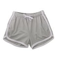 thumbnail image 1 of ZAXARRA Men Athletic Outfits Drawstring Elastic-Waist Sports Running Shorts, 1 of 5