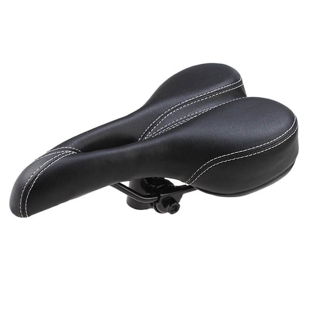EeaseMX Sillín de bicicleta de montaña cómodo para ciclismo de montaña o carretera, color negro