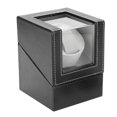thumbnail image 1 of Automatic Rotating Watch Display Box, Quiet Electric Motor Single PU Watch Winder Holder, Classic Watch Winder Table Storage Case, 1 of 4