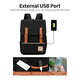 thumbnail image 3 of Mochila De Gran Capacidad Para Computadora Usb Malubero tres piezas, 3 of 3