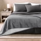 thumbnail image 2 of Bare Home Manta de Cama de Felpa Sherpa Mullida y Suave, Reversible, Liviana, Tamaño King, Gris, 2 of 6