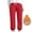 Red, variant on NSLGXD Womens Baggy Sweat Pants Drawstring High Waisted Elastic Fleece Lined Sweatpants for Teen Girls Lounge Joggers Gym Athletic Trousers with Pockets