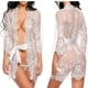 thumbnail image 4 of Pijama erótico de encaje para mujer, ropa de dormir Sexy, picardías erótico, vestido transparente, lencería caliente, 2023, 4 of 5