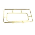 thumbnail image 2 of Placa de frutas Marcos de metal Maneles Grips Resina Molde suministros DIY Decoración Soporte Adorno Accesorios de molde para la sala de estar Marco S rectangular seitruly HA010259-01, 2 of 6