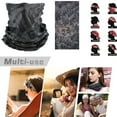 thumbnail image 6 of Summer Cycling Black Face Mask for Sun Protection Made of Rubber and Cotton, Comfortable and Breathable, 6 of 9