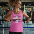 thumbnail image 4 of This Is Mustang Country Women's Tank Top Legendary Performance Pink Muscle Car Shelby Mach 1 Boss GT Licensed, 4 of 7