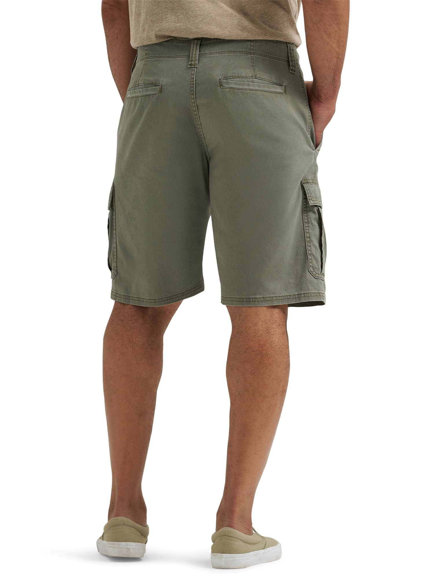 Wrangler Men's and Big Men's Stretch Cargo Shorts