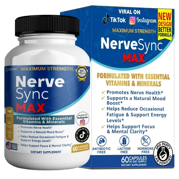 GreenVify Nerve Sync Max – Advanced Daily Nerve Wellness & Nutritional Support
