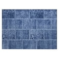 thumbnail image 2 of Addison Rugs Chantille Indoor/Outdoor Transitional Patchwork Navy Washable Rectangle Rug, 1'8" x 2'6", 2 of 6
