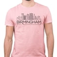 thumbnail image 2 of Skyline Birmingham Alabama Shirt Unisex X-Large Pink, 2 of 5