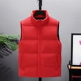 thumbnail image 3 of Chaleco de algodón para hombre, ropa exterior de estilo primaveral y otoñal, ropa de algodón, chaleco de cuello moderno para hombre, chaleco de otoño e invierno, chaqueta, 3 of 6