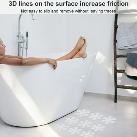 Self Adhesive Bathtub Tread Decals, How To Remove Decals From Bathtub