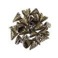 thumbnail image 1 of MesaSe Floral Bead Caps & Spacers for DIY Jewelry Making (50pcs), 1 of 6