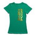 thumbnail image 1 of Awesome Forever Quote Graphic Design Women's T-shirt, 1 of 1