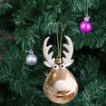 thumbnail image 3 of Bolas de Navidad Adorno Elk Deer Design Árbol de Navidad Colgaduras Mall Home Party Prop Tmvgtek Para estrenar, 3 of 8