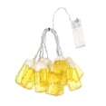 thumbnail image 2 of Injueey Cadena de luces ABS para copas de vino, Cable transparente elegante portátil, lámpara decorativa adorable para fiestas de Halloween Iluminación navideña 1.5 m 10 luces, 2 of 5