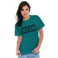 thumbnail image 4 of Crazy Cat Lady Meow Kittycat Lover Women's Graphic T Shirt Tees Brisco Brands S, 4 of 6