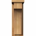 thumbnail image 2 of 6"W x 10"D x 18"H Huntington Rough Sawn Corbel w/Backplate, Western Red Cedar, 2 of 9
