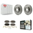 thumbnail image 1 of Transit Auto Front Disc Brake Rotors and Ceramic Pads Kit for Car Jeep Compass Renegade Fiat 500X K8T-102847, 1 of 11