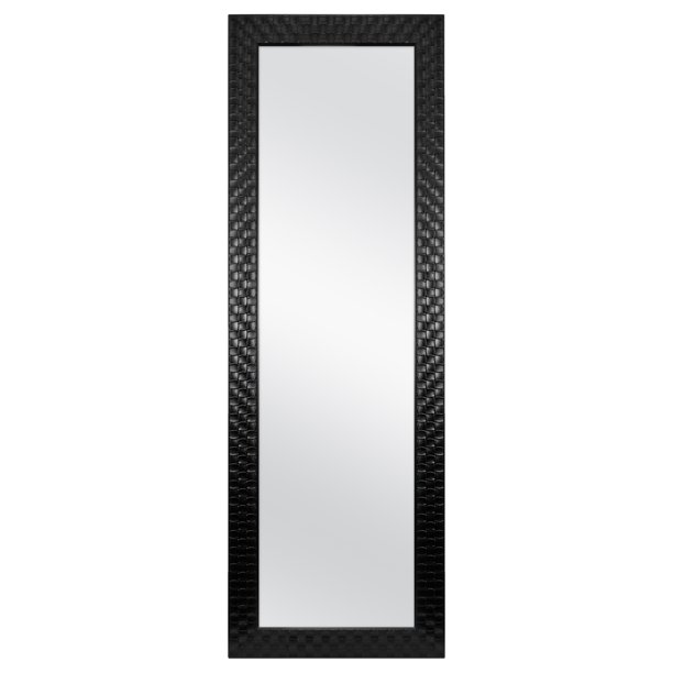 Masterpiece Décor OvertheDoor Large Tile Framed Mirror, 19" X 55