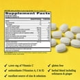 thumbnail image 4 of Airborne 1000mg Vitamin C Chewable Tablets with Zinc, Immune Support Supplement with Powerful Antioxidants Vitamins A C & E - (116 count bottle), Citrus Flavor, Gluten-Free, 4 of 5