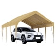 thumbnail image 2 of Kojooin Abri d'Auto Extérieur Robuste, Abri de Garage Portable avec Housse Imperméable Résistante aux UV pour Voiture, Rangement Ou Événements, 2 of 7
